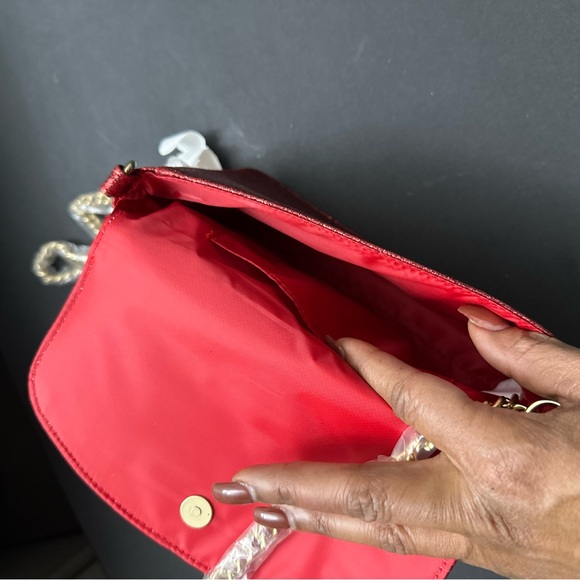 Jimmy Choo Glittering Red Clutch - Picture 4 of 5